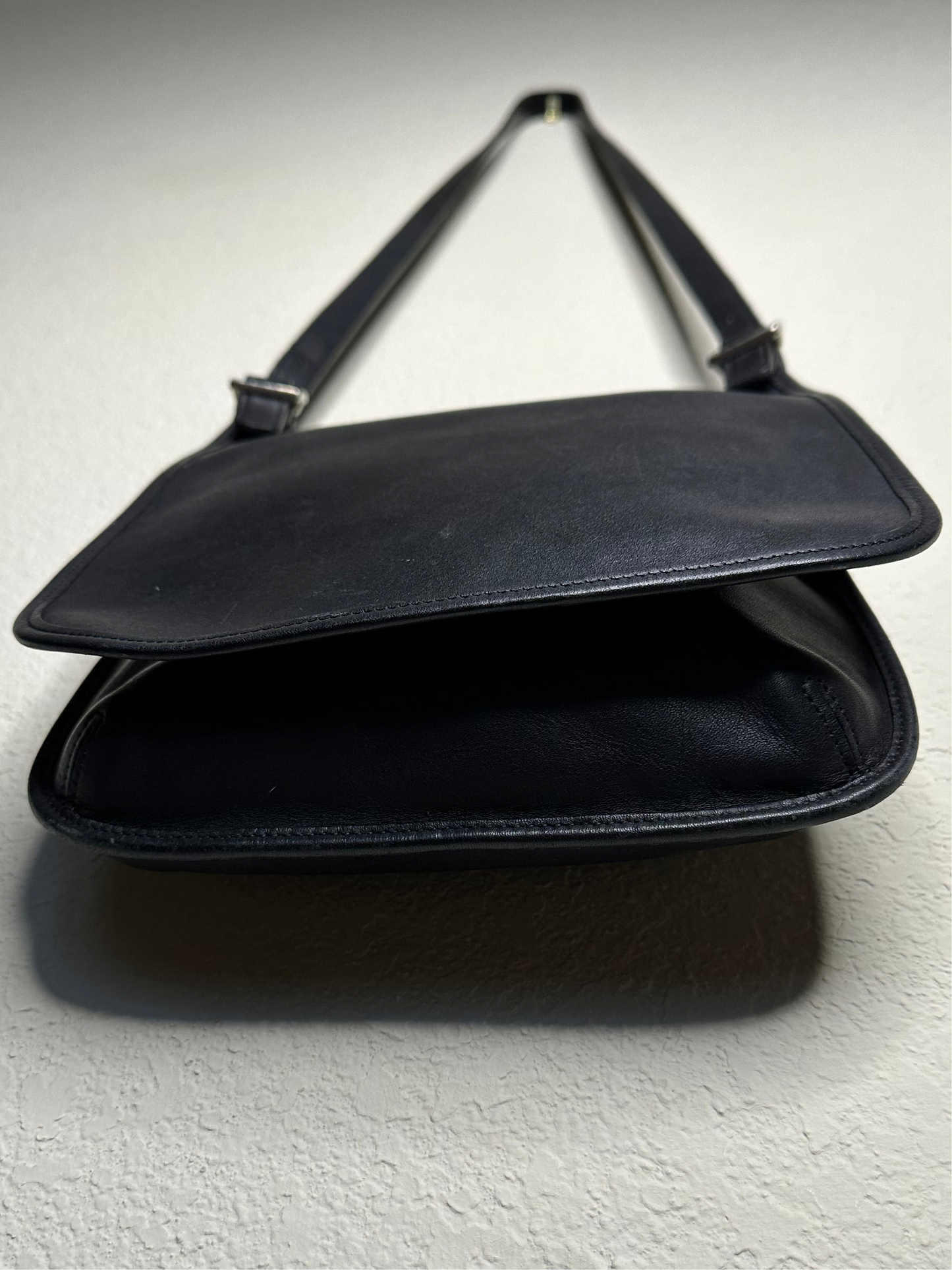 90’s COACH Leather Hippie Flap Bag