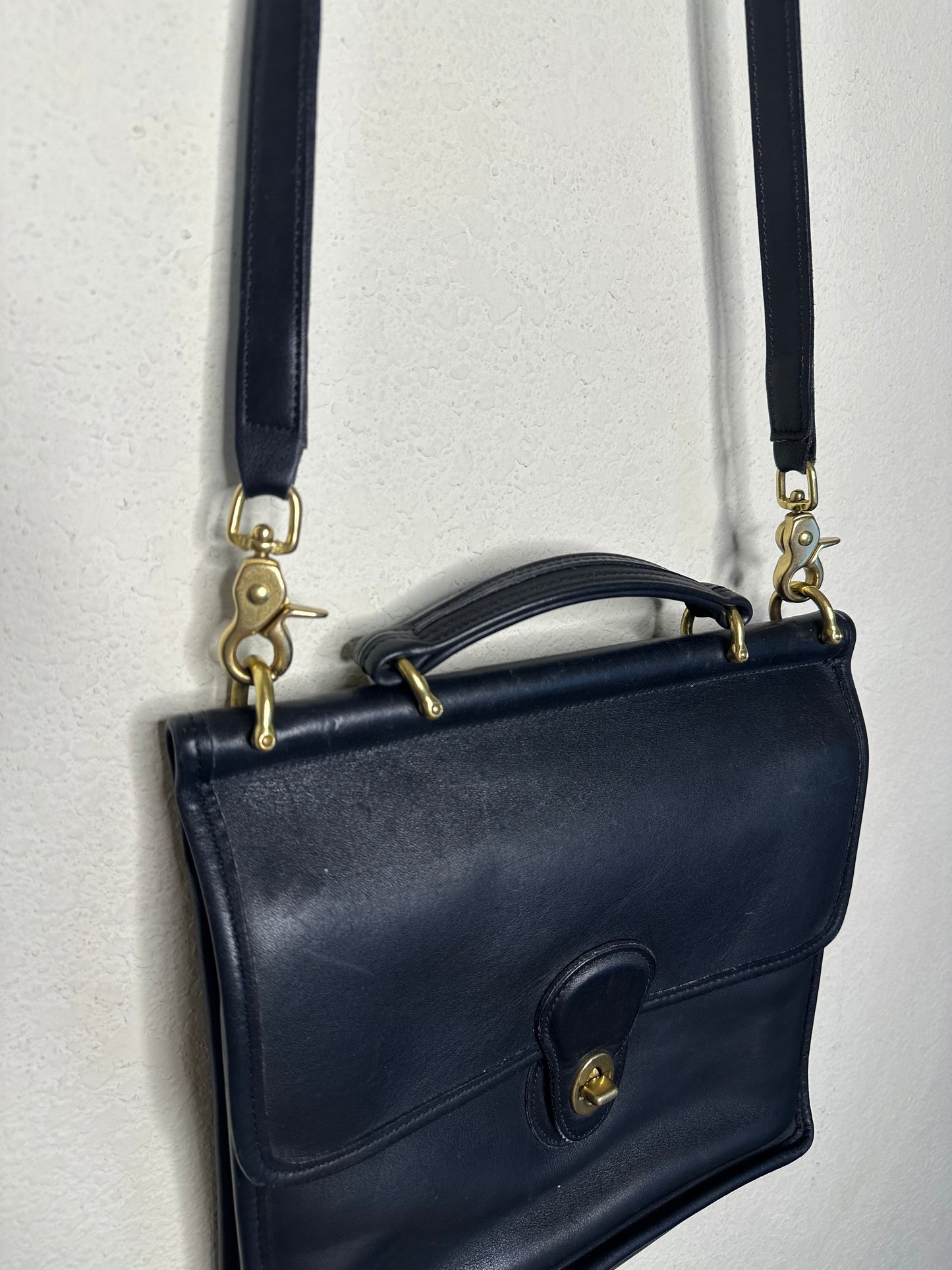 90’s COACH Leather Willis Bag