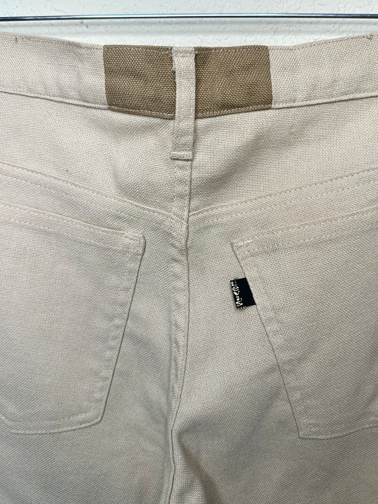 70’s CUSTOM Levi’s Twill 646 Bell’s w/ Tuxedo Stripe (Men’s 30/ Women’s 27/28)