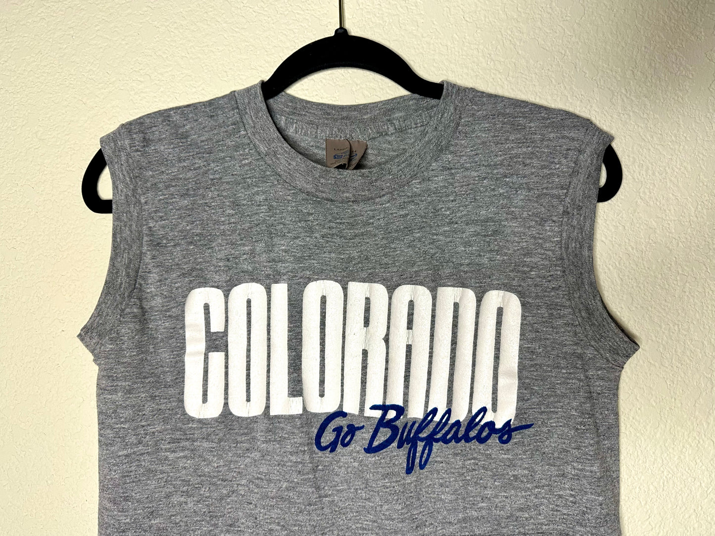 Rare 70’s CU Buffs Muscle Tee (Unisex S)