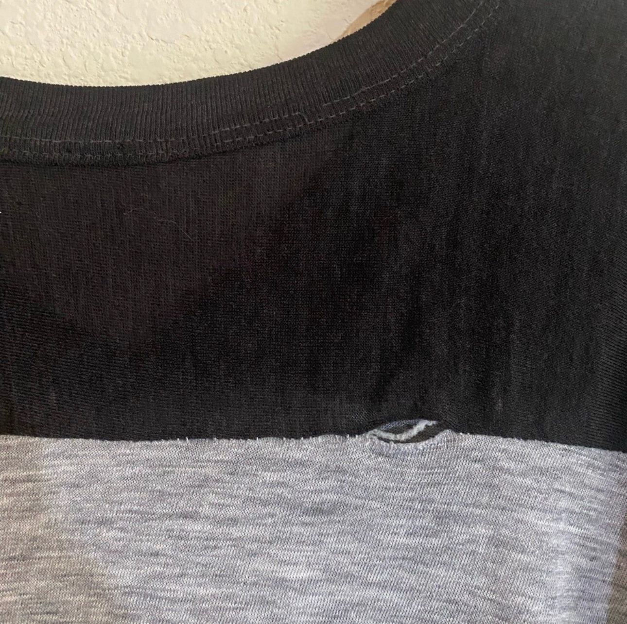 80s Rare Raglan USMA Army West Point Mules V-Neck Tee (Unisex L)