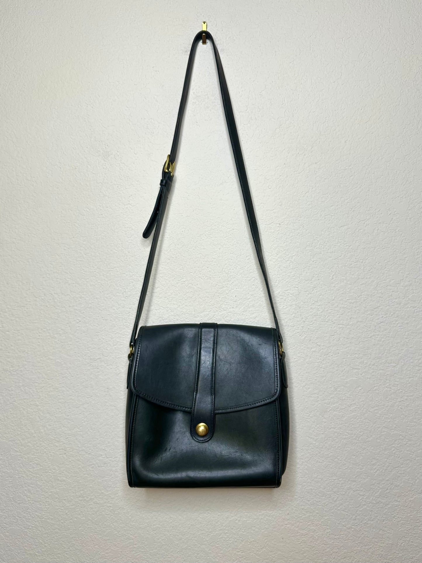 90’s COACH Green Leather Scout Bag USA