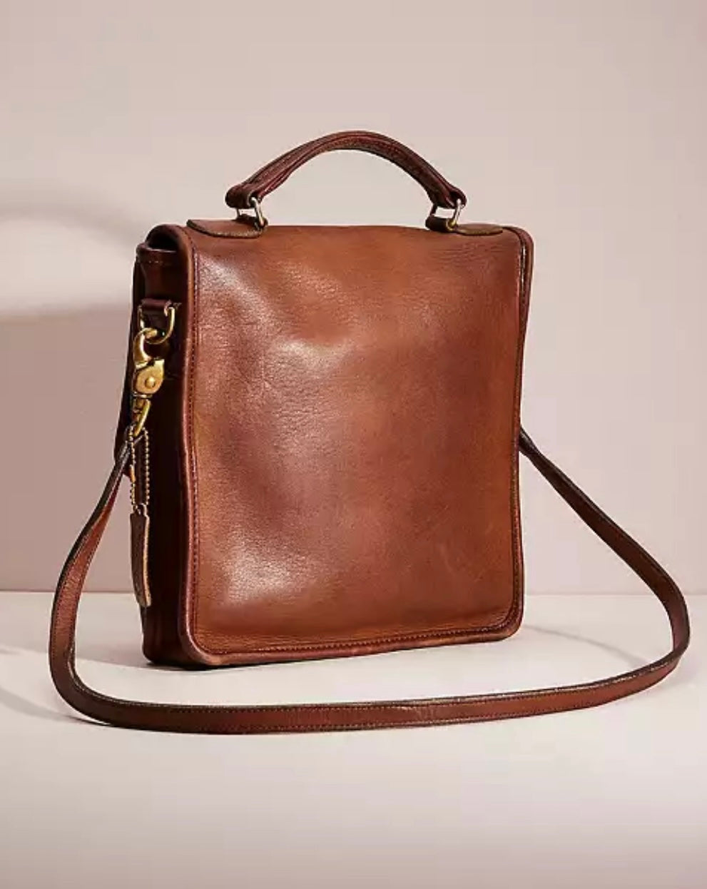 90’s COACH Classic Leather Station Bag USA