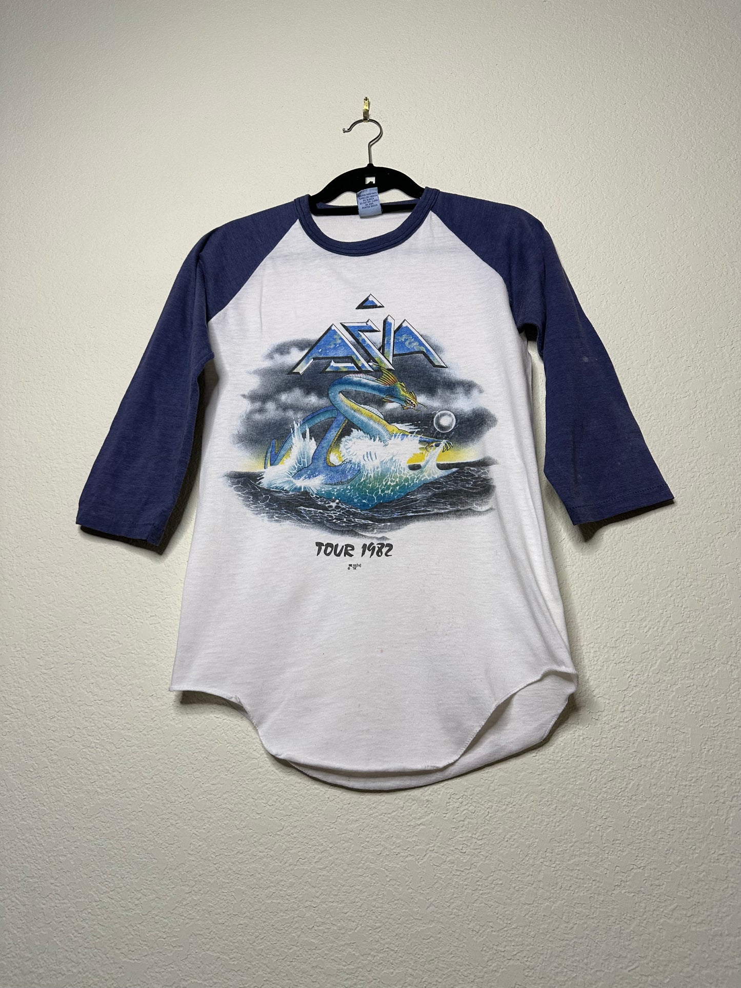 80’s ASIA American Tour Single Stitch Raglan Tee (Unisex S)