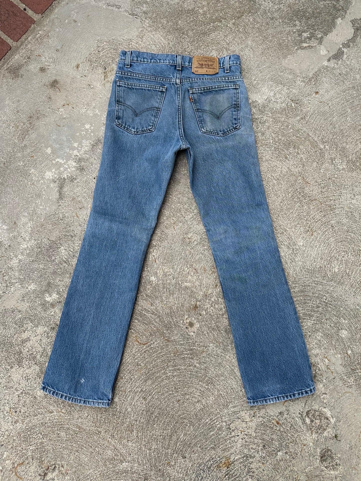 90’s Levi’s 517 Orange Tab Bootcut USA Jeans (Men’s 28x31/ Women’s 26)