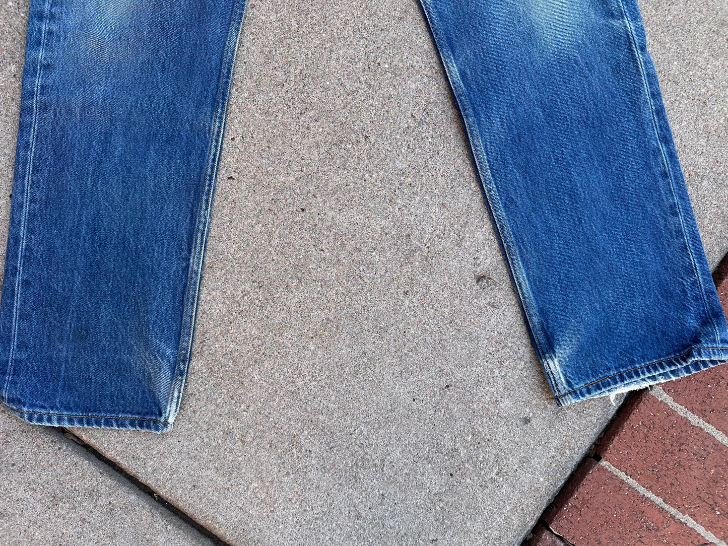 Y2K Levi’s 501xx STF Denim Good Fades Jeans (Men’s 34x31 / Women’s 32)