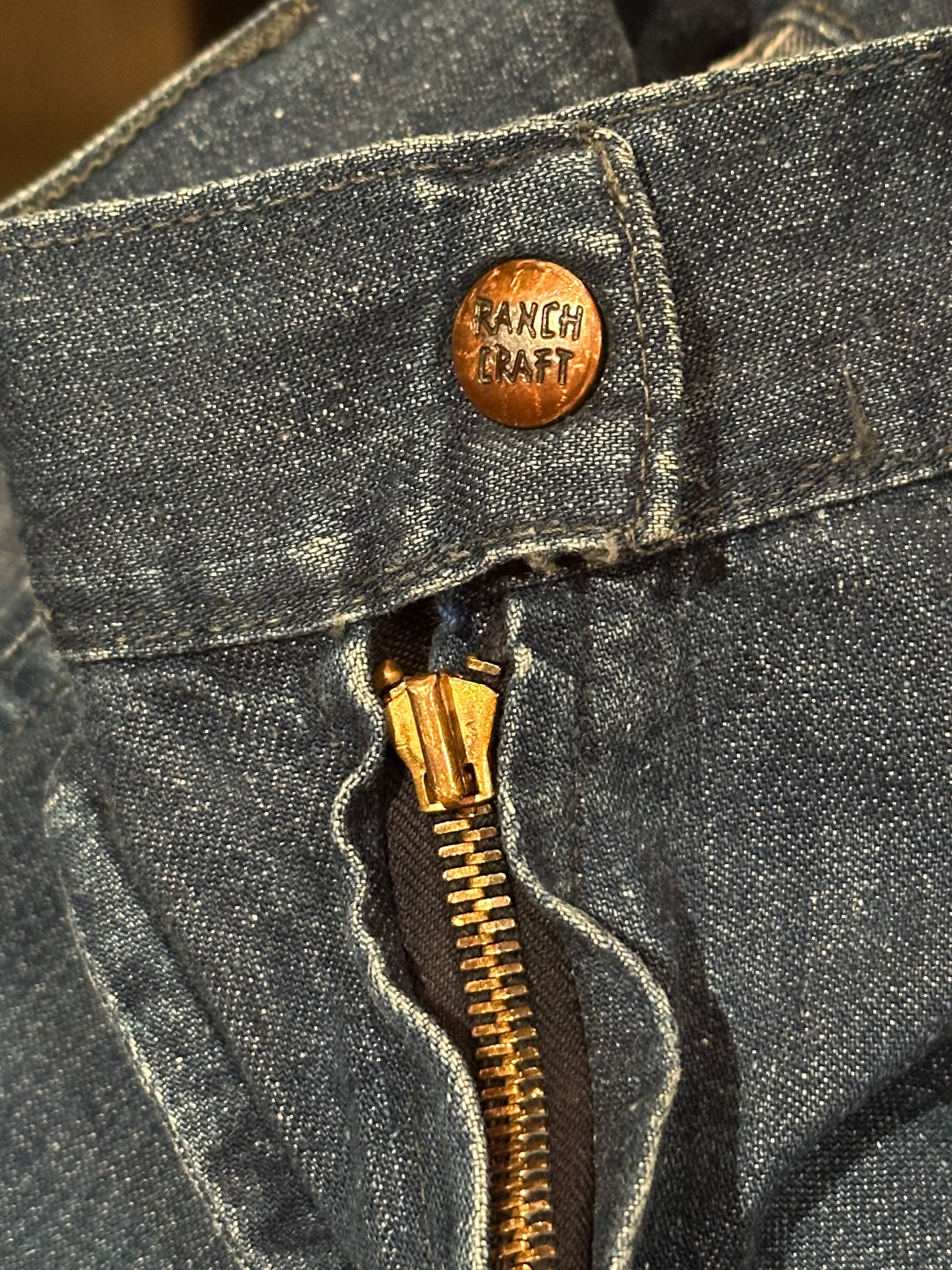 50’s RanchCraft Selvedge Denim Side Zip Shorthorn Pants (Women’s 25)