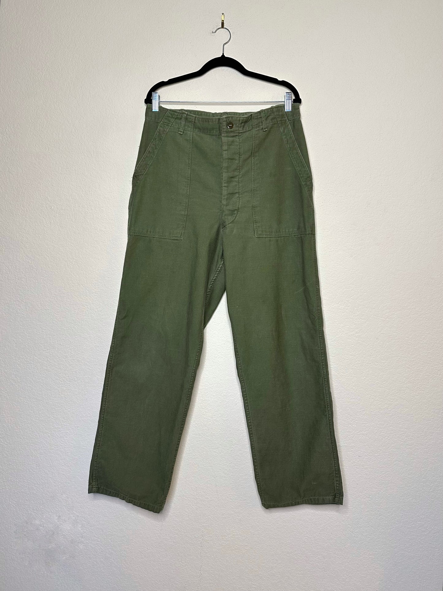 50’s Military OG-107 Field Pants (33-35”) 1st Pattern, Korean War