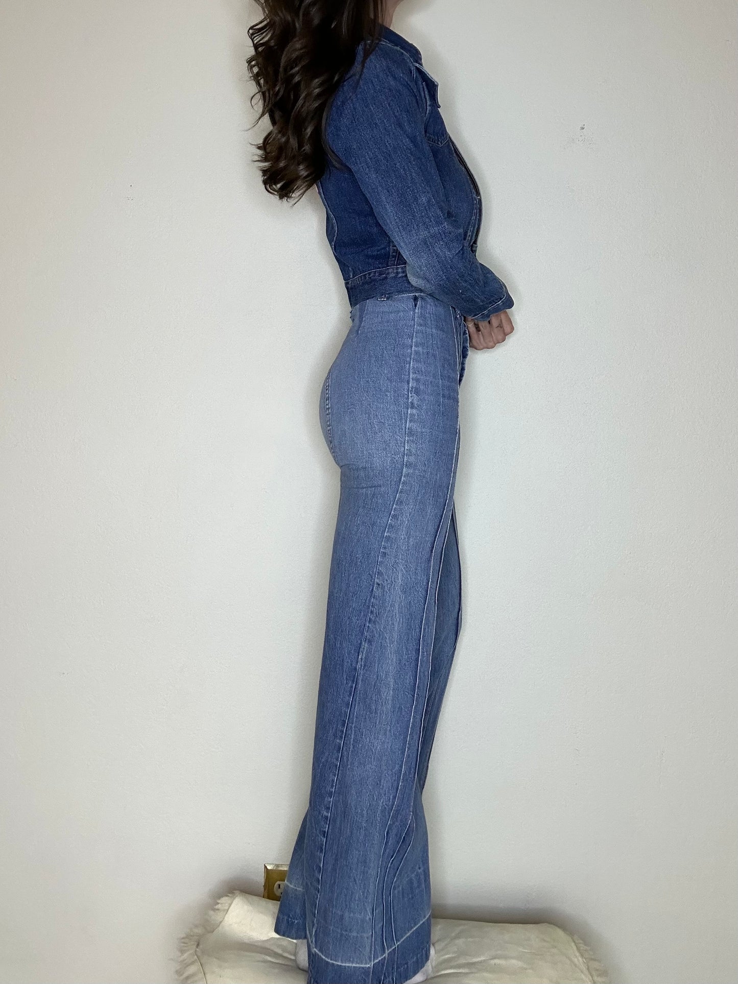 70’s Saddleback Bell Bottom Jeans (25/26 x 33 / 0/2/4)