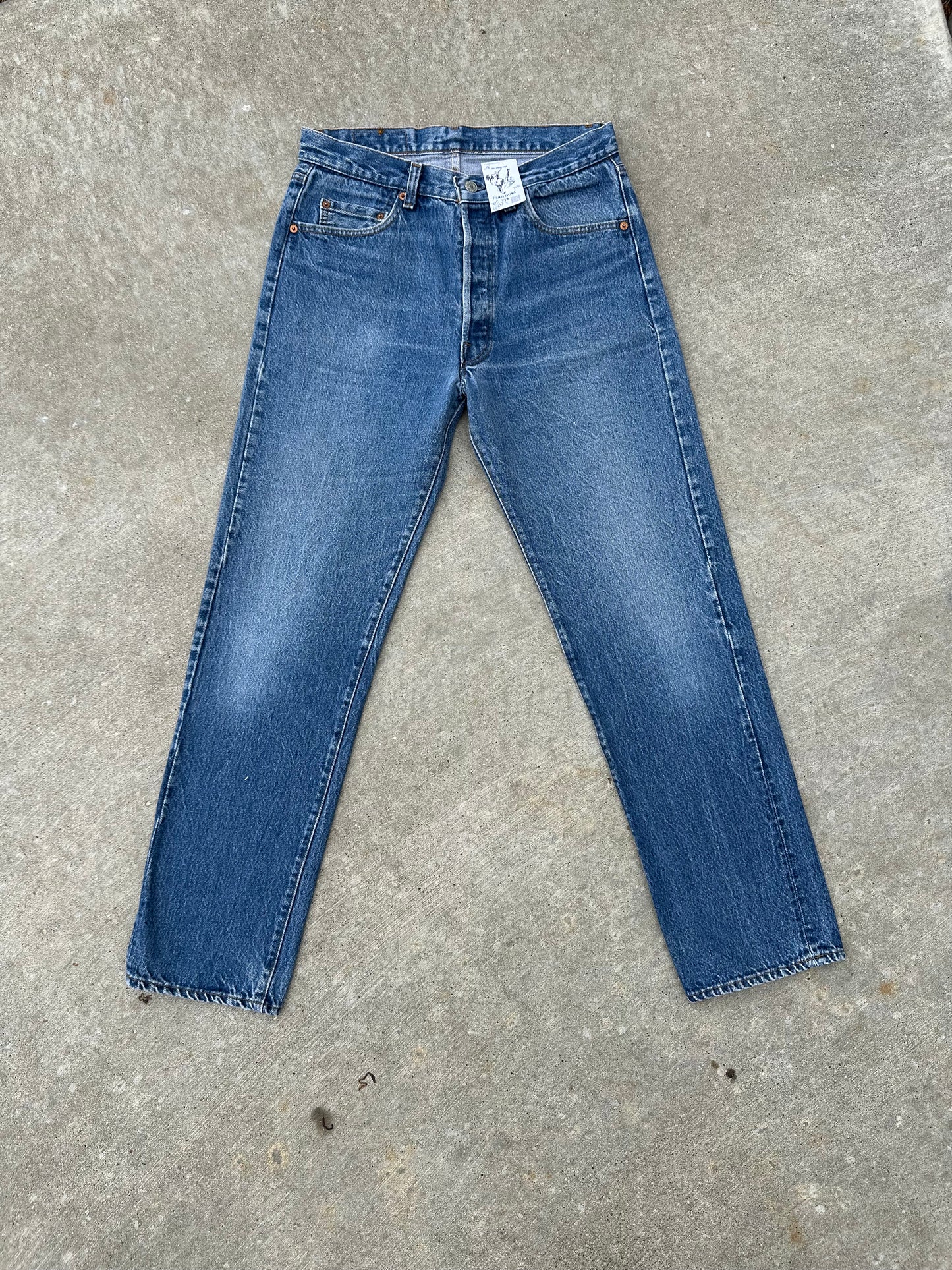 80’s Levi’s 501 Denim Jeans USA (Men’s 30x31 / Women’s 28/29)