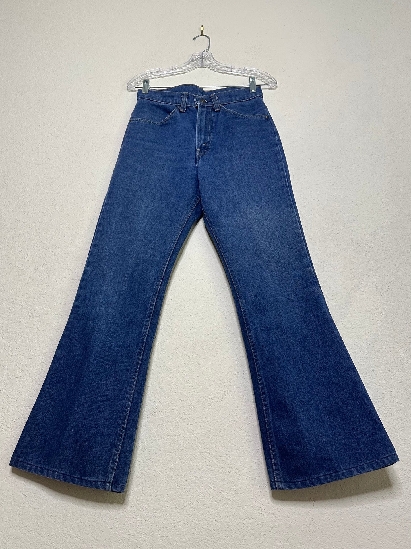 70’s Levi’s 646 USA Orange Tab Bell Flare Jeans #8 (Women’s 28x28/Modern 26)