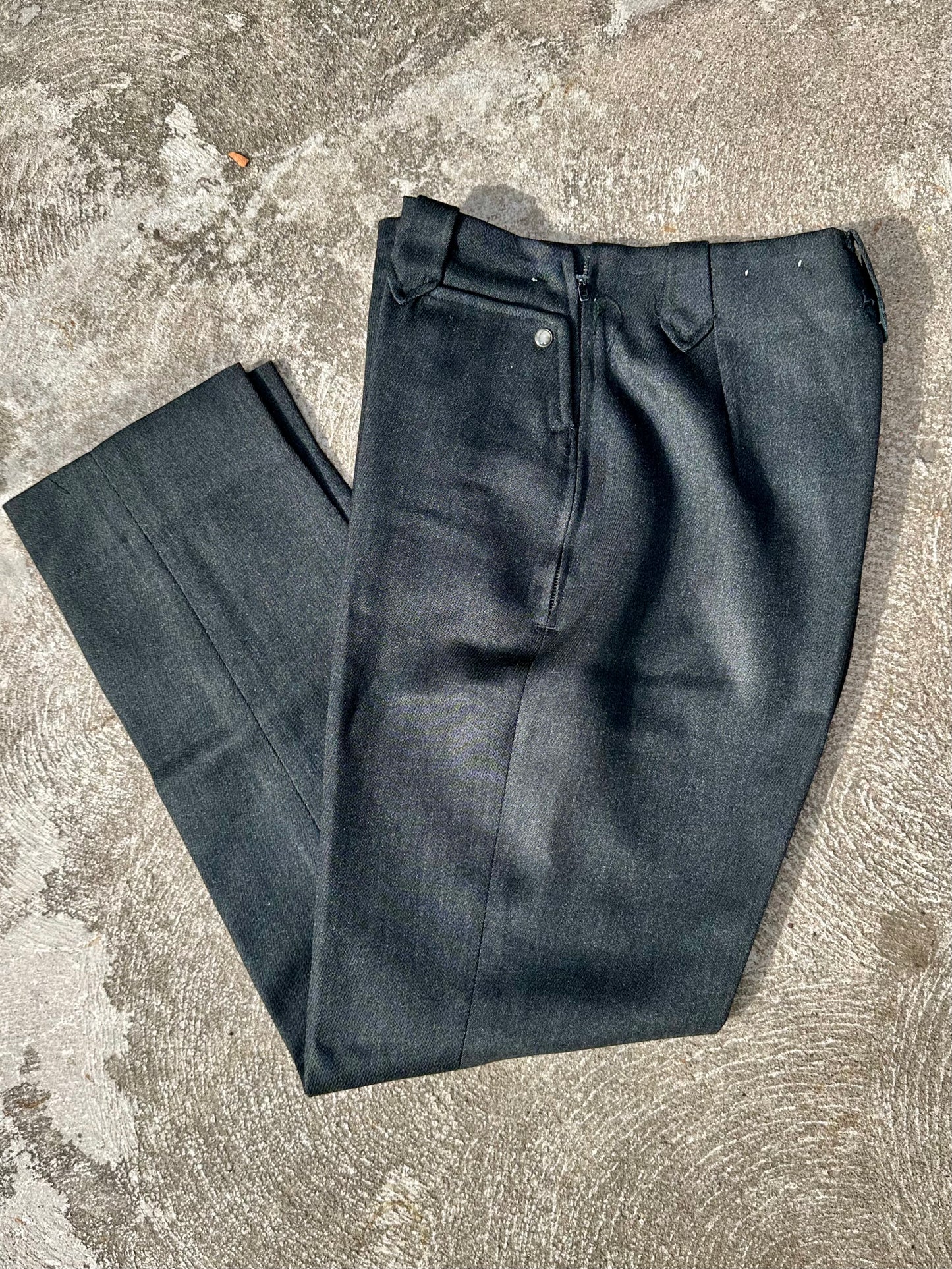 50’s H Bar C Ranchwear Wool Side Zip High-Rise Pants (Women’s 2/4)