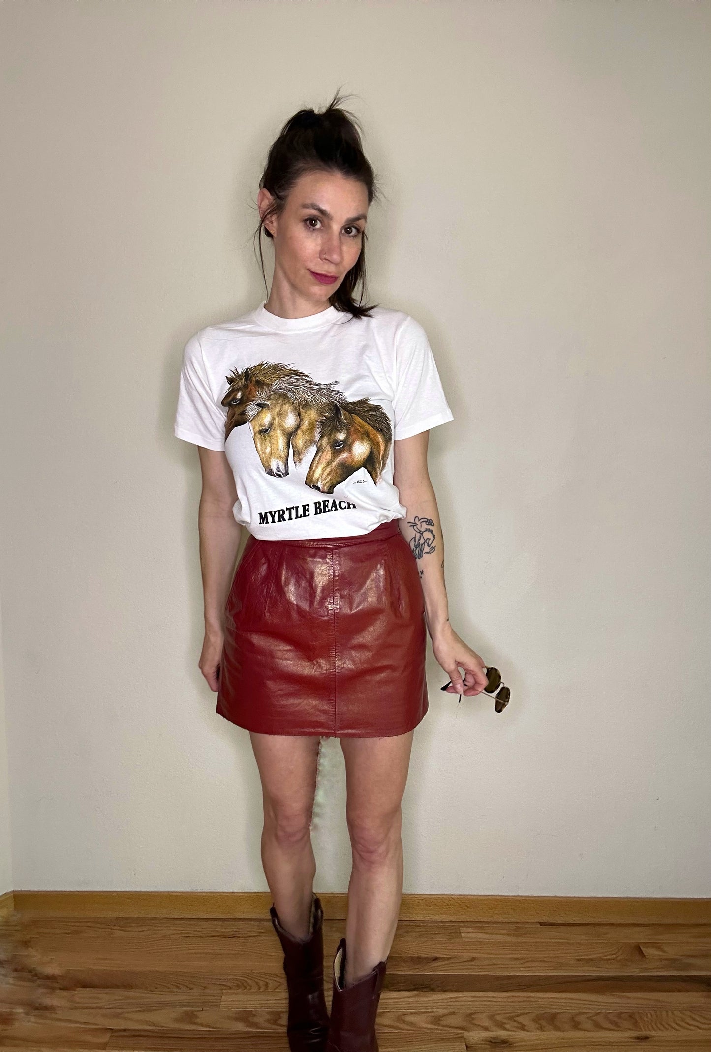 80’s Single Stitch Horses Myrtle Beach Single Stitch T-Shirt