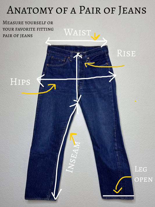 ART OF THE DENIM FIT - Finding Your Perfect Size Jeans