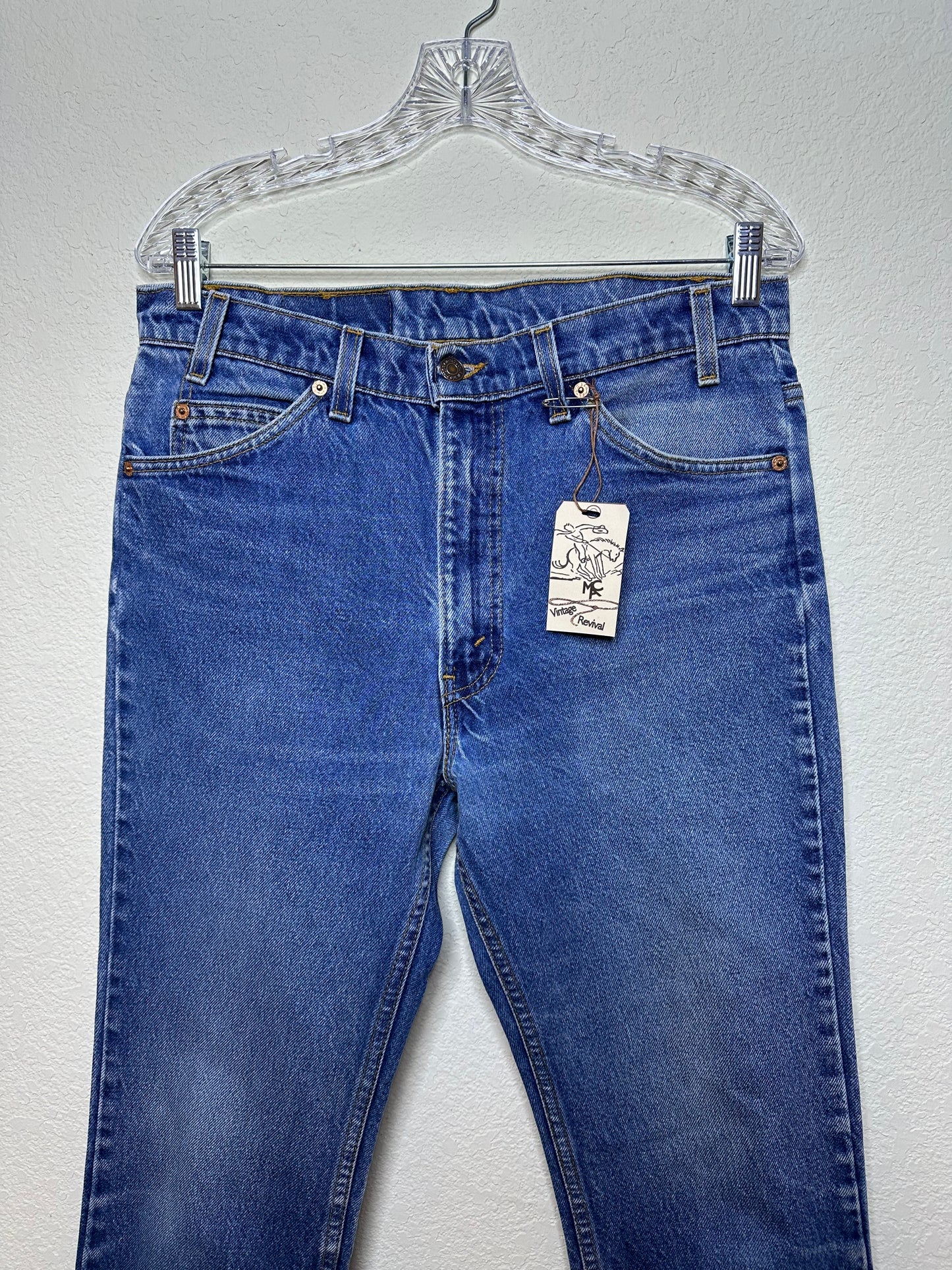 90’s Levi’s 517 Orange Tab USA Jeans (33x32 / Modern 8)