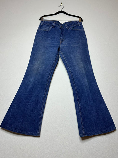 1969-70 Levi’s 684 Orange Tab Big Bells Jeans #4 (Men’s 33/ Women’s 10/12)
