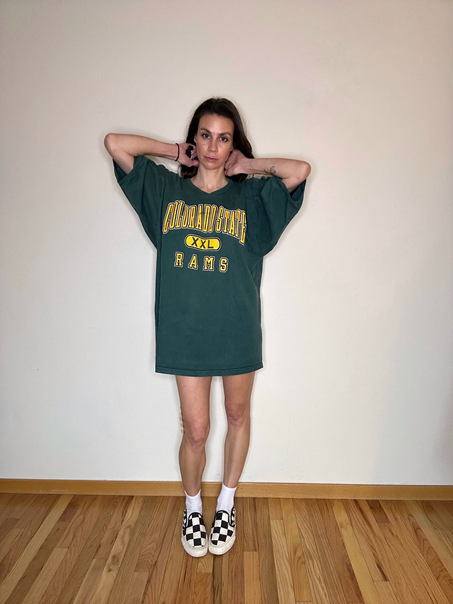 90’s CSU Rams Athletic Tee (or Dress) (Unisex XL)