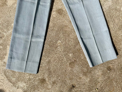50’s Rockabilly Wool Gabardine Western Pants (Unisex 29)