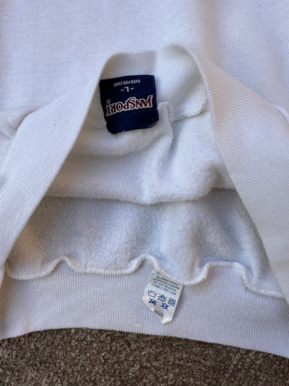 70’s Jansport Ball State University Stripe Super Soft Raglan Hoodie (Unisex S)