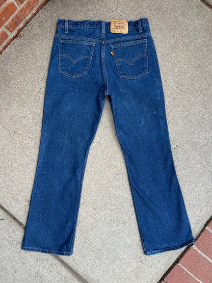 90’s Levi’s 517 Orange Tab USA Jeans (Men’s 34x30 / Women’s 32)