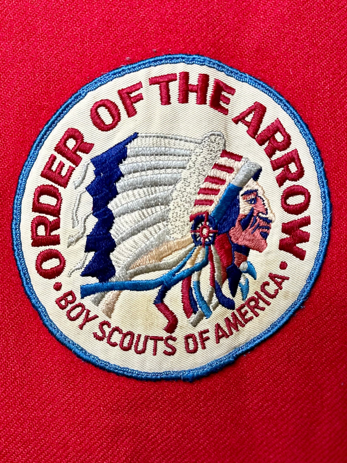 60’s Boy Scouts of America Order of the Arrow Patch Woolrich Jac-Shirt (Men’s L/XL)