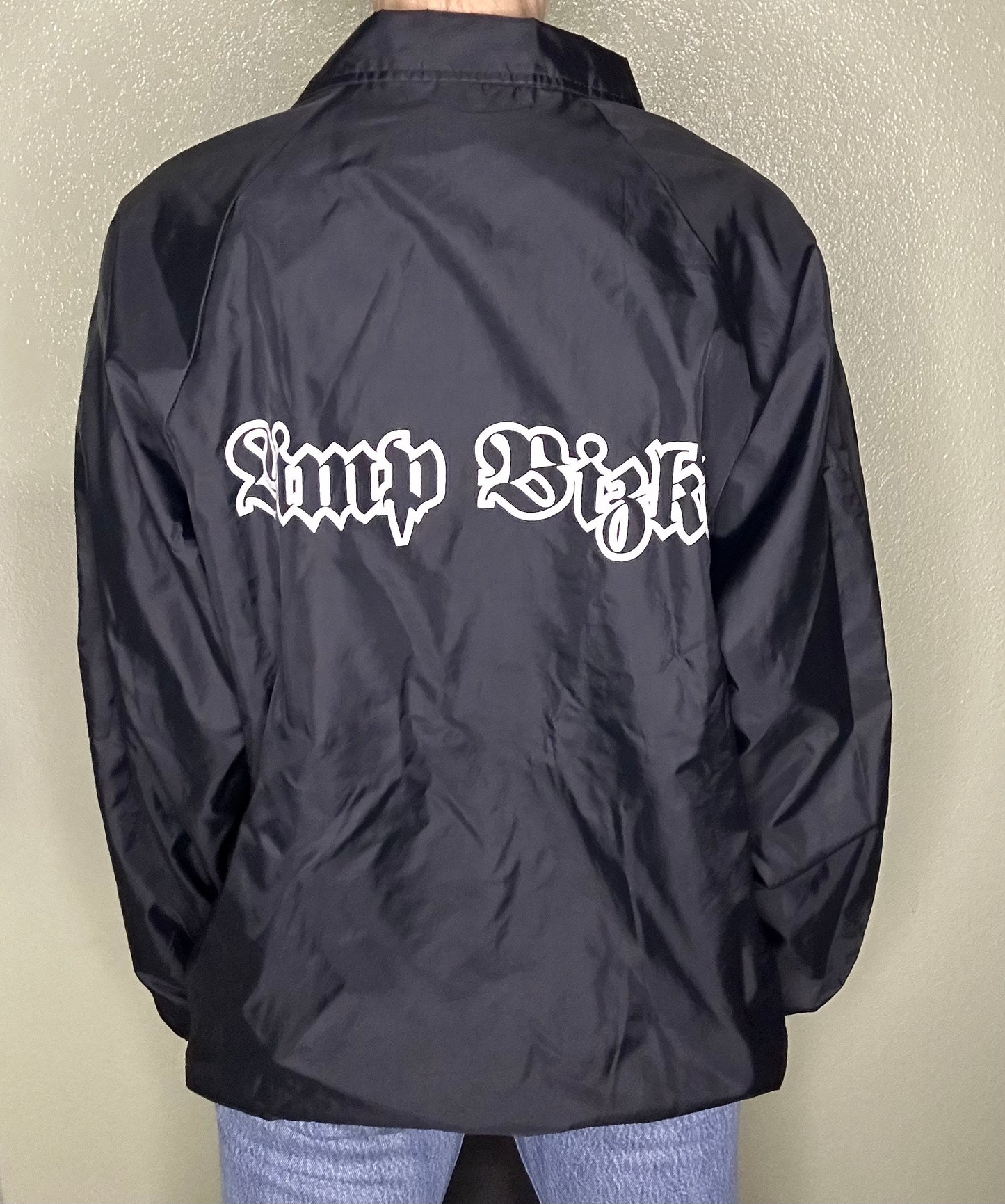 90’s Limp Bizkit Raglan Nylon Tour Jacket (Men’s XL)