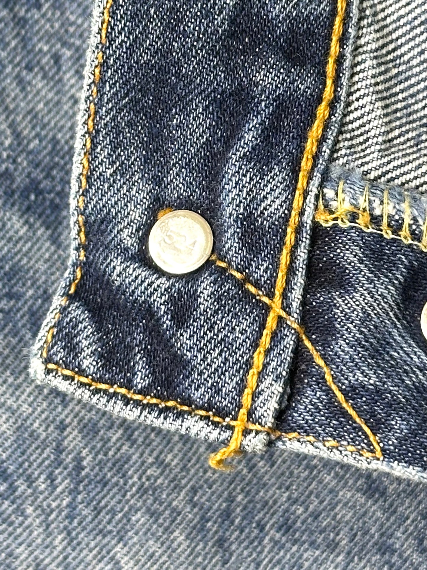 60’s Model - 90’s Vintage LEVI’S Big E 501 Redline Selvedge Jeans USA (33x31.5)