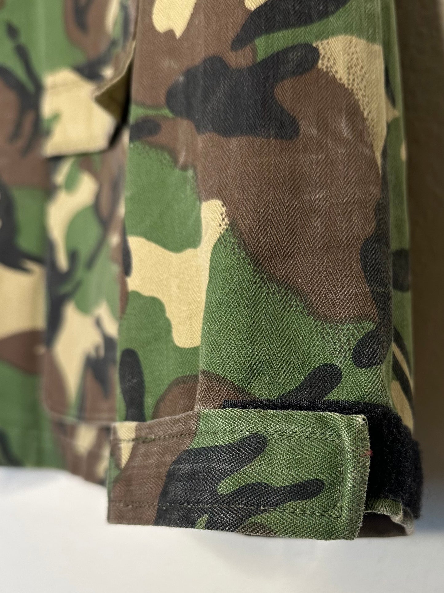 60’s HBT Herringbone Twill Cotton Camo Sporting Field Jacket (Unisex L)