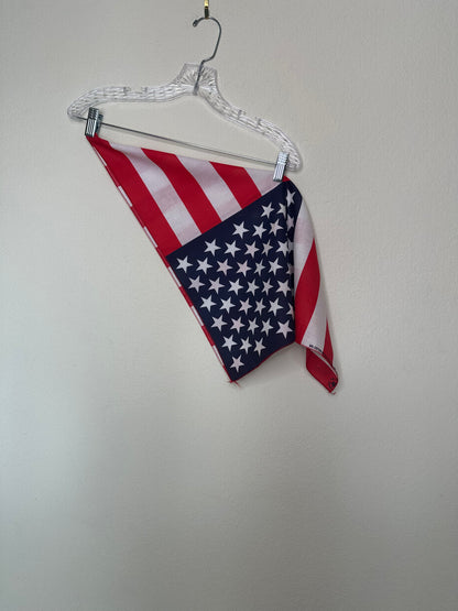 80’s American Flag Have-A-Hank Bandana USA