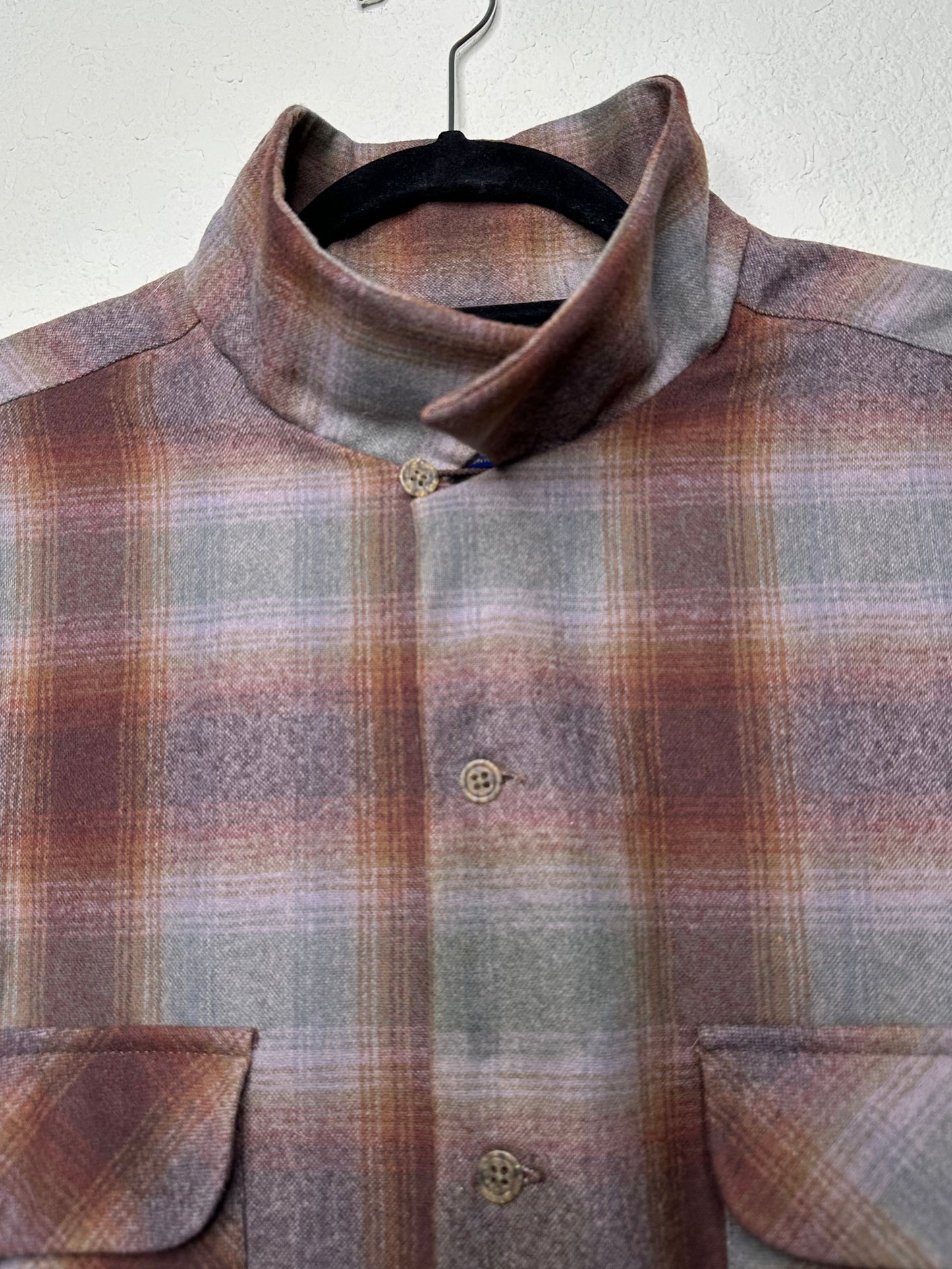 Pendleton Wool Ombré Plaid Board Shirt (Men’s XL/XXL)