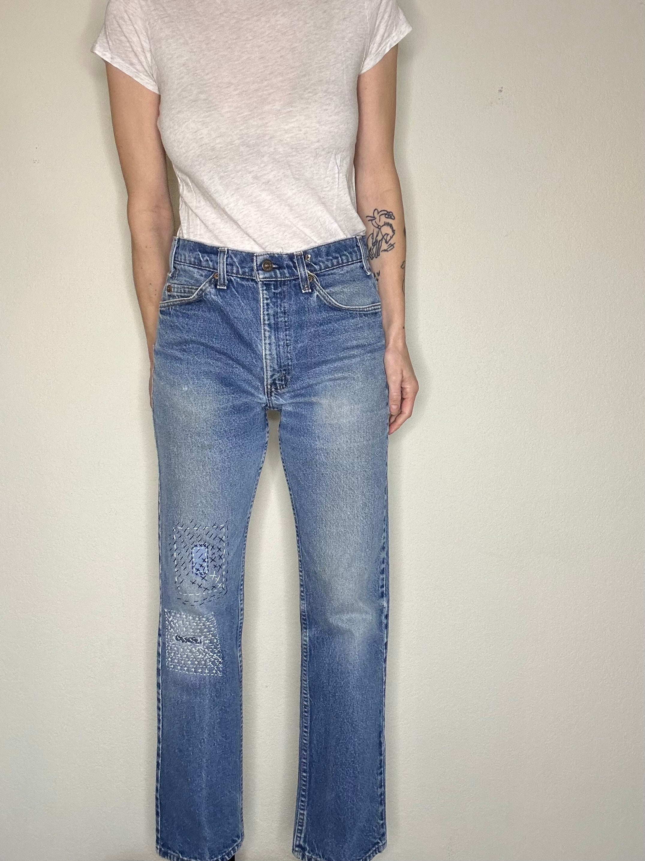 MCA VINTAGE REVIVAL: 70's Levi's 509 Orange Tab USA Jeans (31x31)