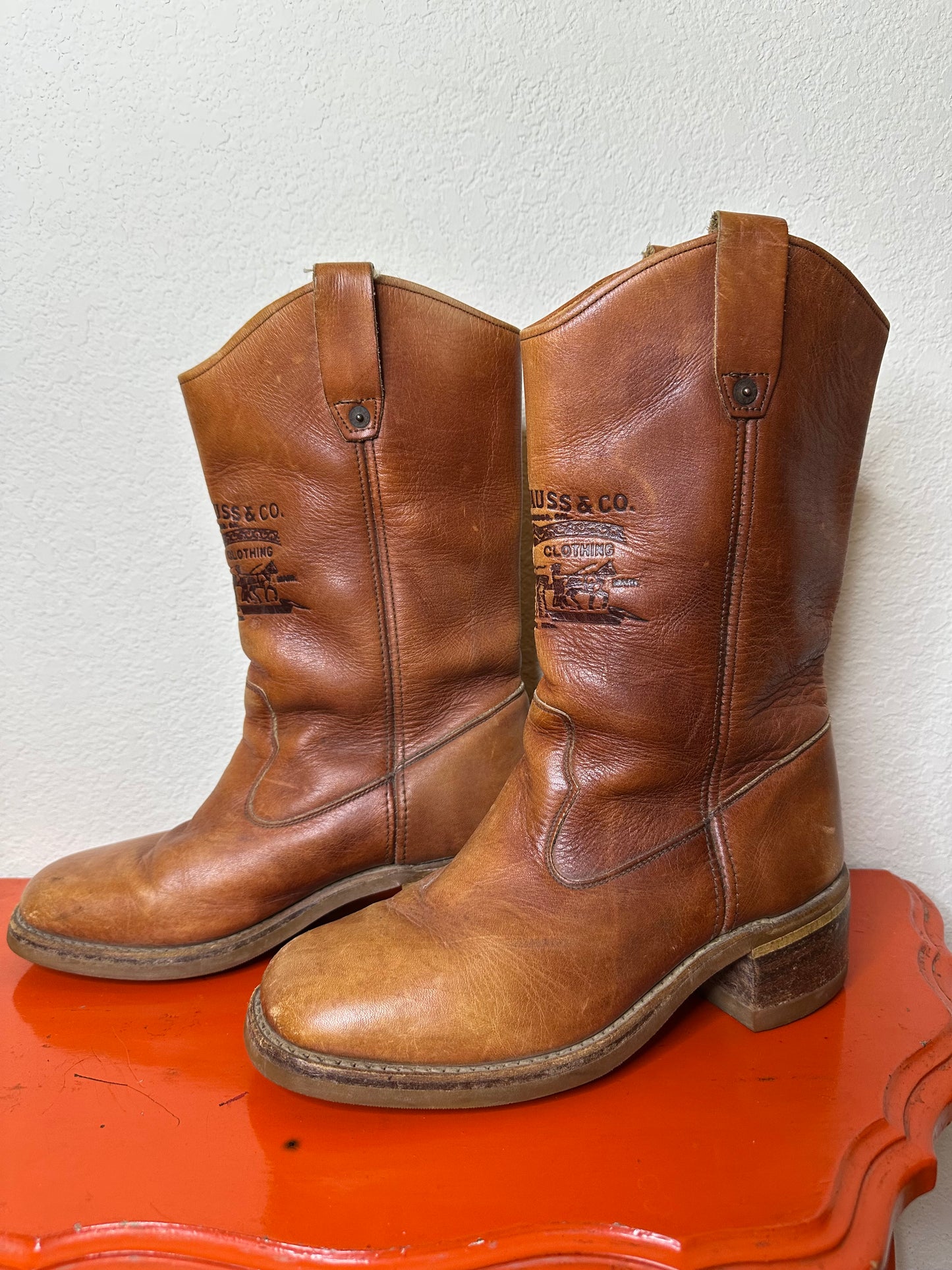 60’s Levi’s Orange Tab Engineer Work Boots (9/10.5)