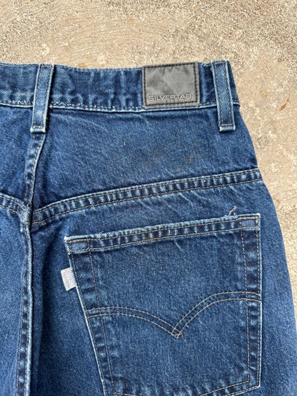 90’s Levi’s Silver Tab 751 Student Baggy Crop Women Jeans (27x26 / Modern 25)