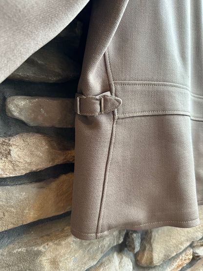 RARE 40’s Wool Gabardine Western Raglan Zip-Up Jacket (Unisex S)