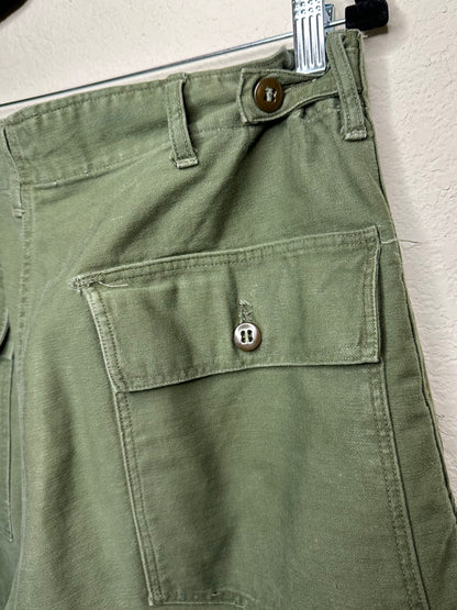 50’s Military OG-107 Field Pants (33-35”) 1st Pattern, Korean War