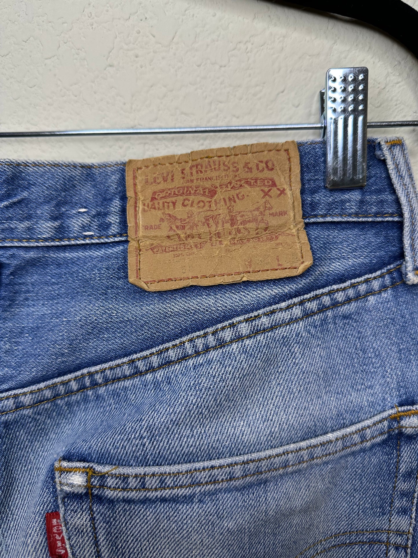 80’s Levi’s 501 Redline Selvedge Jeans (29x29 / Modern 4)