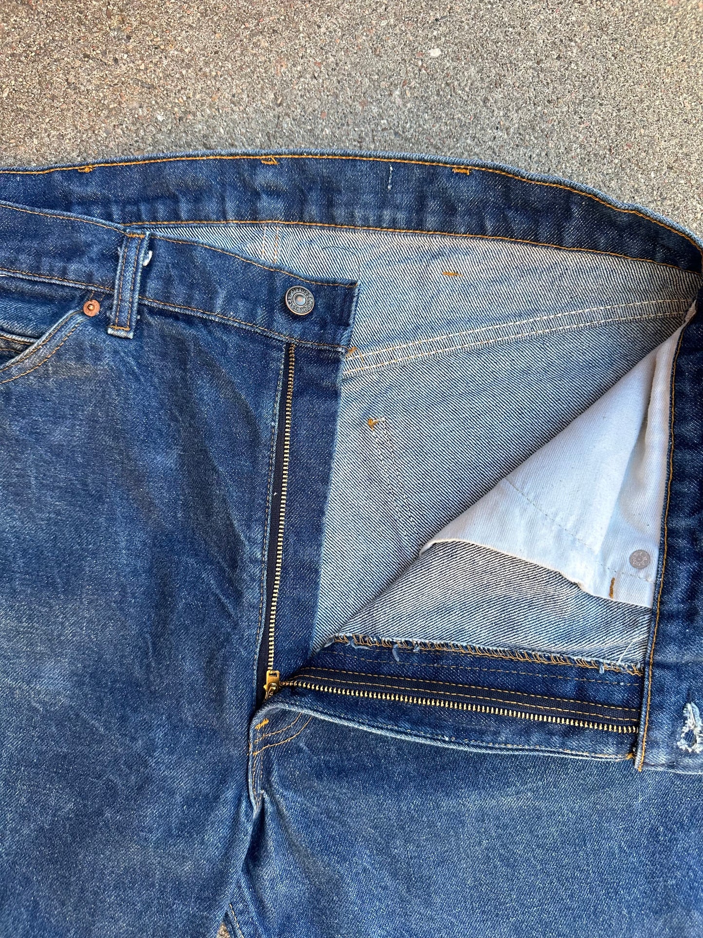 70’s Levi’s 505 Orange Tab #8 Button Talon USA Jeans (Men’s 36x30 / Women’s 34)