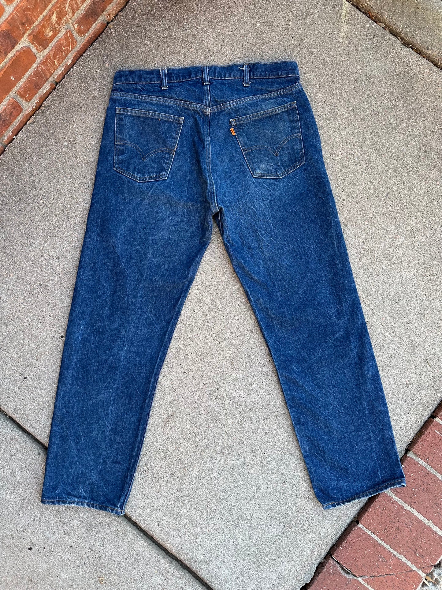 70’s Levi’s 505 Orange Tab #8 Button Talon USA Jeans (Men’s 36x30 / Women’s 34)