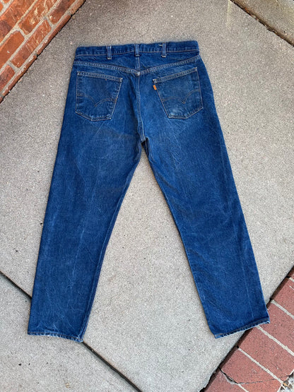 70’s Levi’s 505 Orange Tab #8 Button Talon USA Jeans (Men’s 36x30 / Women’s 34)