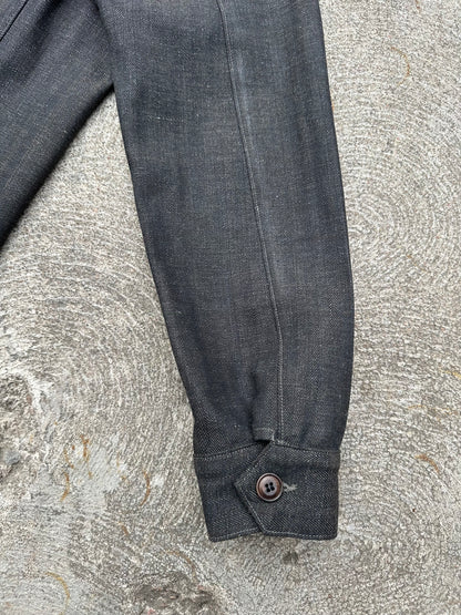 Epaulet Doyle HBT Japanese Denim Workwear Chore Jacket (Unisex L)