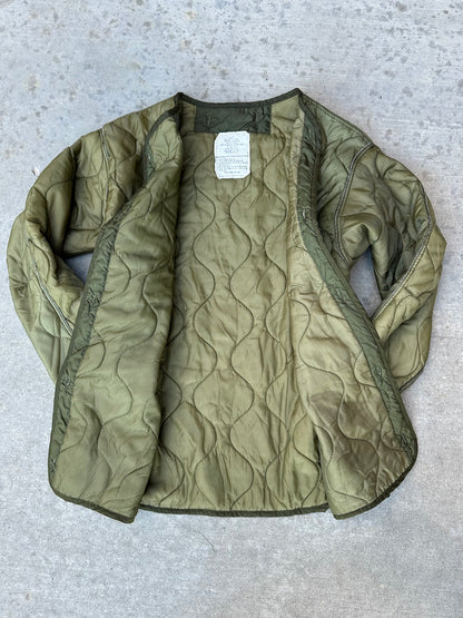 80’s US Military M65 Quilted Field Liner Mid-Length Jacket