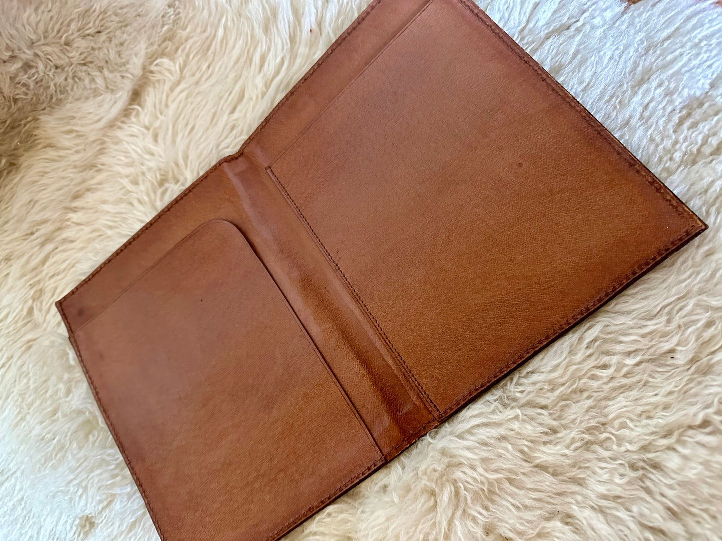 70’s Louis Vuitton Monogram Agenda Cover (L)