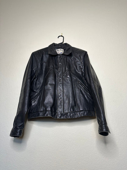 70’s Pioneer Wear Leather Western Bomber Jacket (Men’s 40/L)