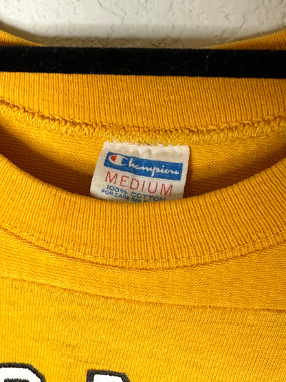 60’s Champion Knitwear Wyoming Cowboys Football Cotton Jersey Tee (Unisex M)