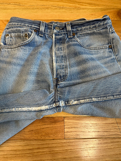 70s Levi’s 501 Distressed Grunge Jeans USA (28x31 / Modern 2/4)