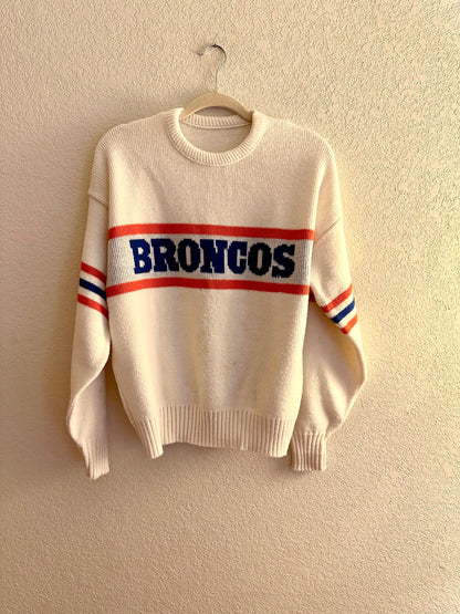 80's Cliff Engle Denver Broncos Sideline Sweater (Unisex M/L)