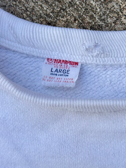 60’s Champion Running Man Wonderful Wyoming Girls State Sweatshirt (Women’s XS/S)