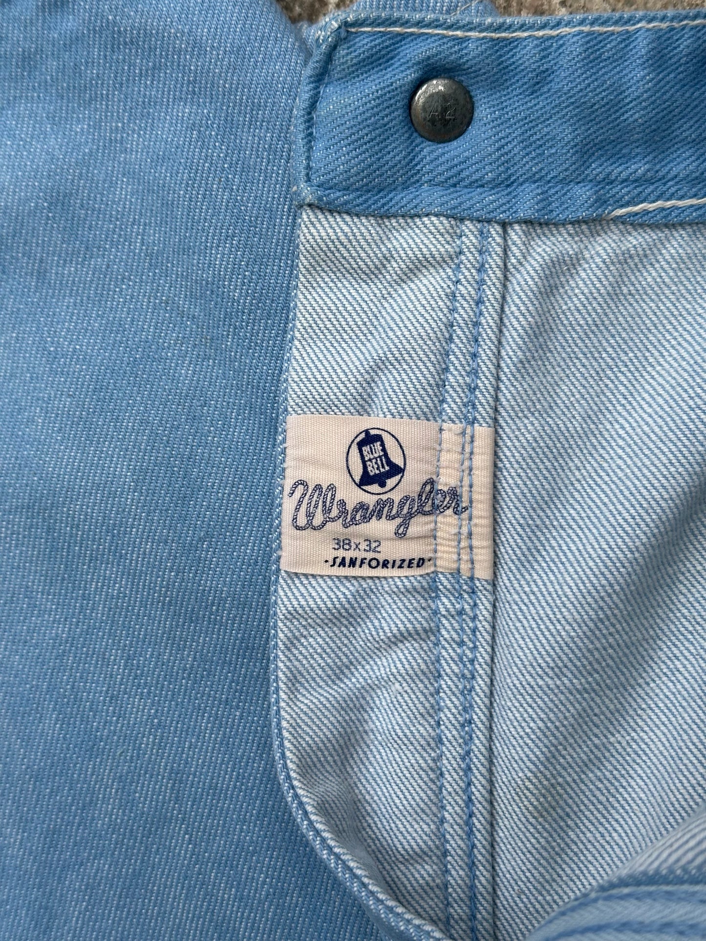 Early 50’s Wrangler Blue Bell Sanforized Selvedge Denim Jeans