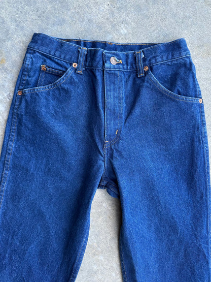 80’s Roebuck’s STF Stovepipe Indigo Denim Jeans (Men’s 27x32 / Women’s 26)