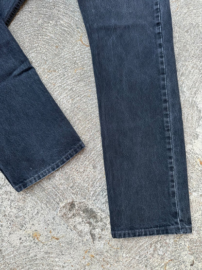 90’s Levi’s 501 Black Denim USA Jeans (Men’s 32x33/Women’s 30)